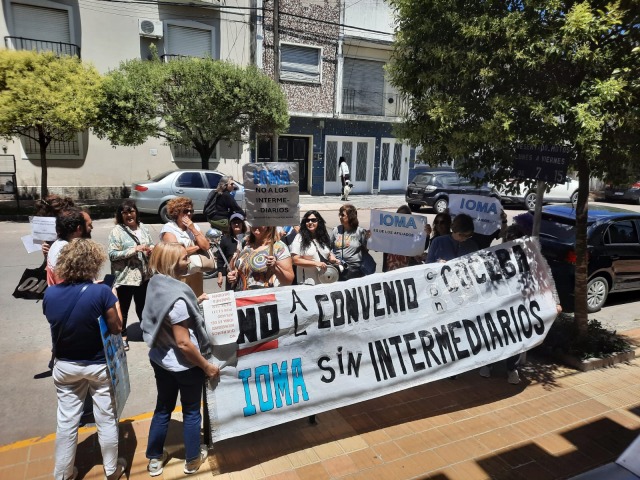 Bronca de los afiliados a IOMA a dos meses del corte de atencin